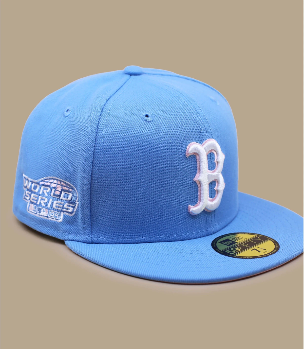 NEW ERA Side Patch 5950 Boston Red Sox Sky Pink 2 NEW ERA Side Patch 5950 Boston Red Sox Sky Pink â Image 2