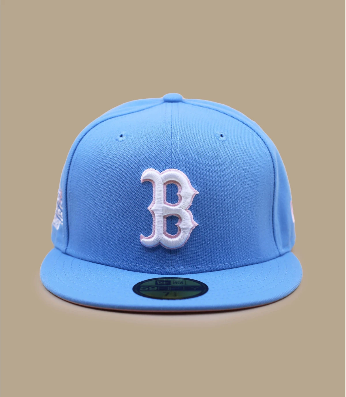 NEW ERA Side Patch 5950 Boston Red Sox Sky Pink 3 NEW ERA Side Patch 5950 Boston Red Sox Sky Pink â Image 3