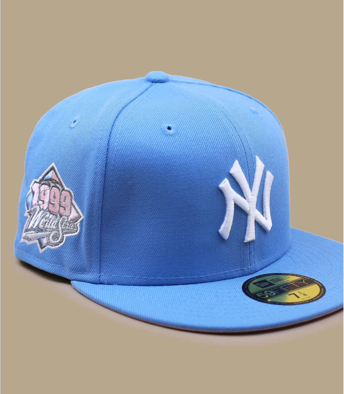 NEW ERA Side Patch 5950 NY Yankees Sky Pink 2 NEW ERA Side Patch 5950 NY Yankees Sky Pink â Image 2
