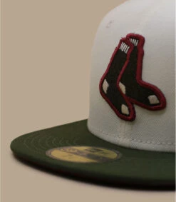 NEW ERA Side Patch 59Fifty Boston Red Sox Chrome Olive -NEW ERA Magasin side patch 59fifty boston red sox chrome olive 2