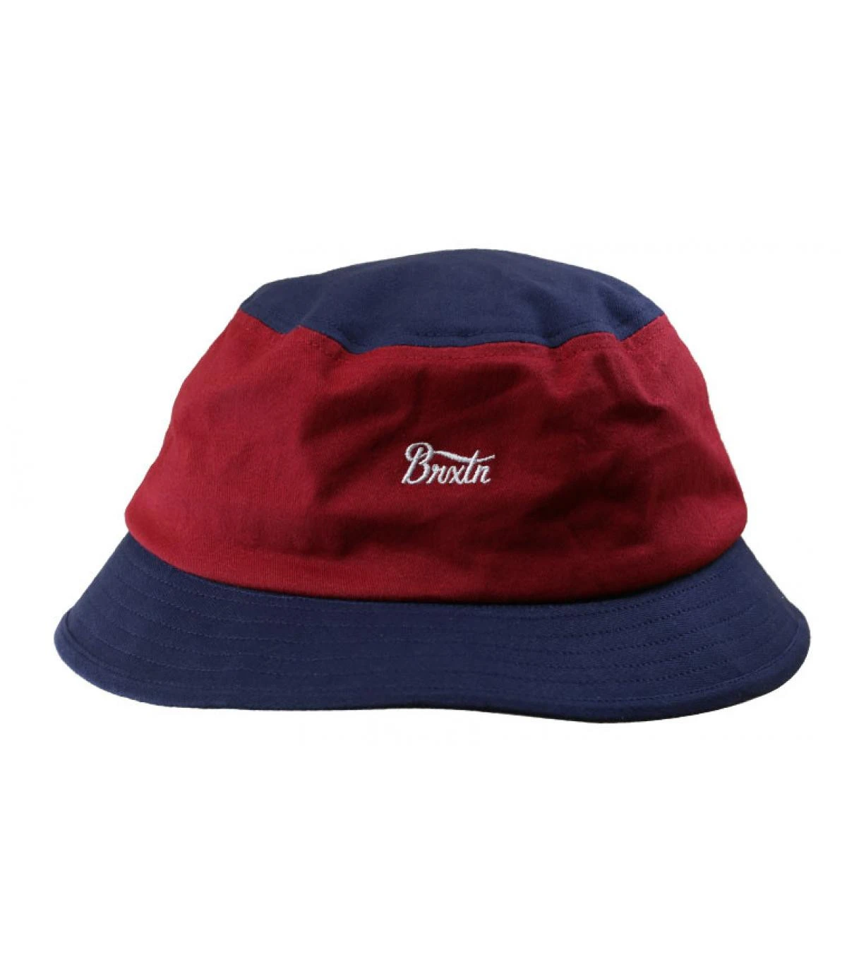 Brixton Stith Bucket Washed Navy Lava Red 2 Brixton Stith Bucket Washed Navy Lava Red â Image 2