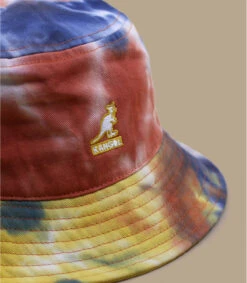 Kangol Tie Dye Bucket Golden Palm -NEW ERA Magasin tie dye bucket golden palm 1