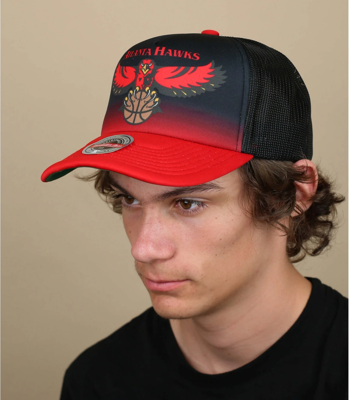 Mitchell & Ness Trucker Jersey Hook Hawks 1 Mitchell & Ness Trucker Jersey Hook Hawks