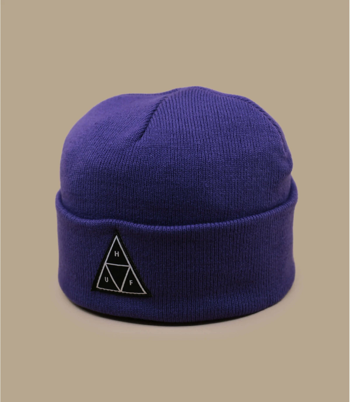 HUF TT Cuff Beanie Purple 2 HUF TT Cuff Beanie Purple – Image 2
