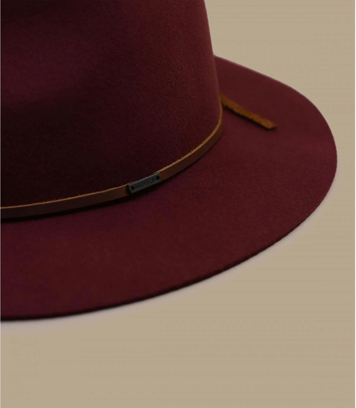 Brixton Wesley Fedora Brick 3 Brixton Wesley Fedora Brick – Image 3