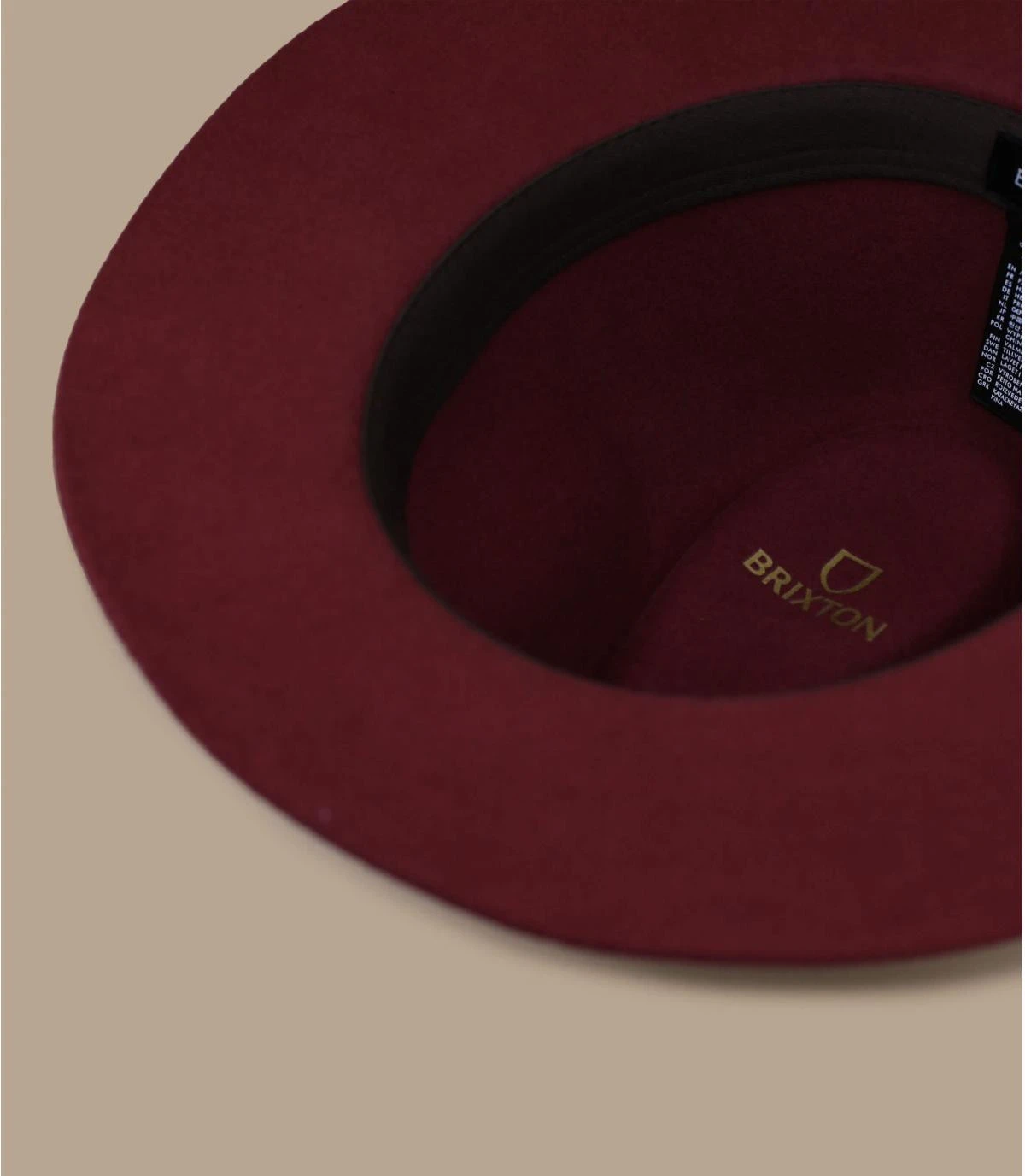 Brixton Wesley Fedora Brick 5 Brixton Wesley Fedora Brick – Image 5