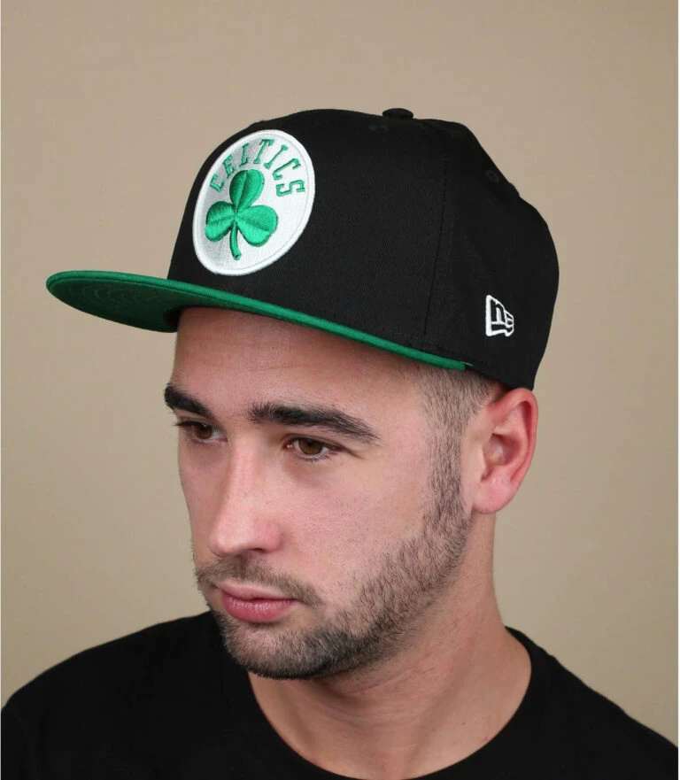 NEW ERA Magasin -NEW ERA Magasin snapback nba celtics 950casquette20Celtics20noir20vert20Snapback20NBA20Celtics20950 768x881 1